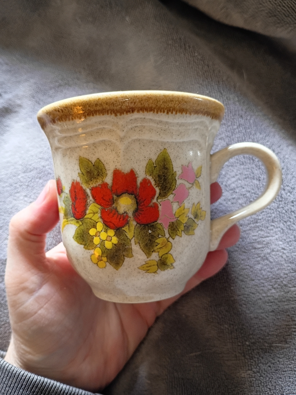 Mikasa Garden Club “A basket of Wildflowers” Coffee Mug